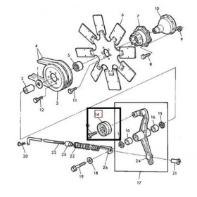 John Deere Rola AH155122
