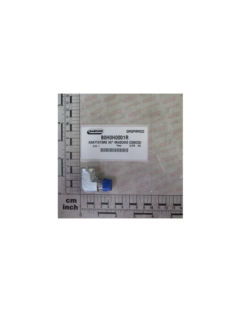 ADAPTOR 90Â° MASCHIO CONIC