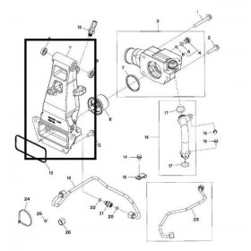 John Deere Carcasa R537181