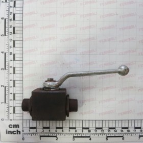 ZINC-PLATED BALL VALVE
