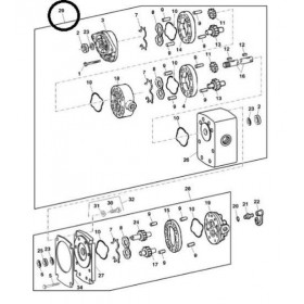 John Deere Pompa Hidraulica AXE61756
