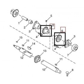 John Deere Pinion H159613
