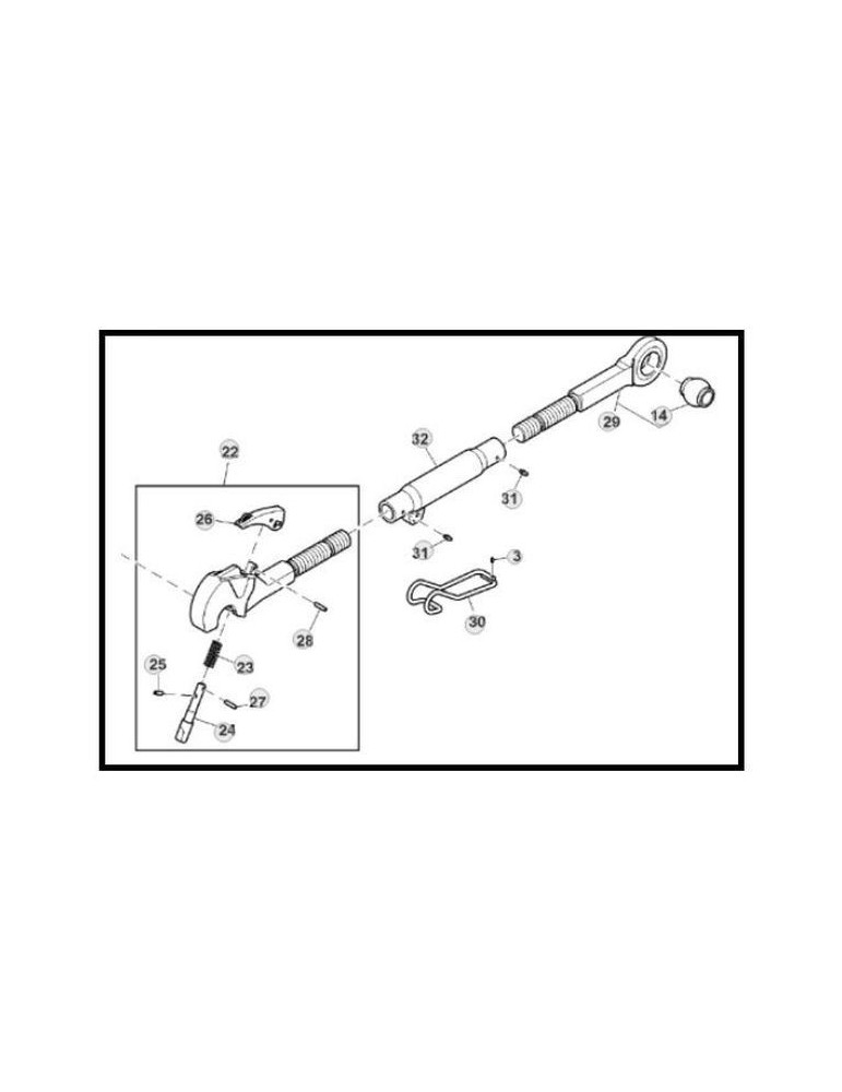 John Deere Tirant Central AL215047