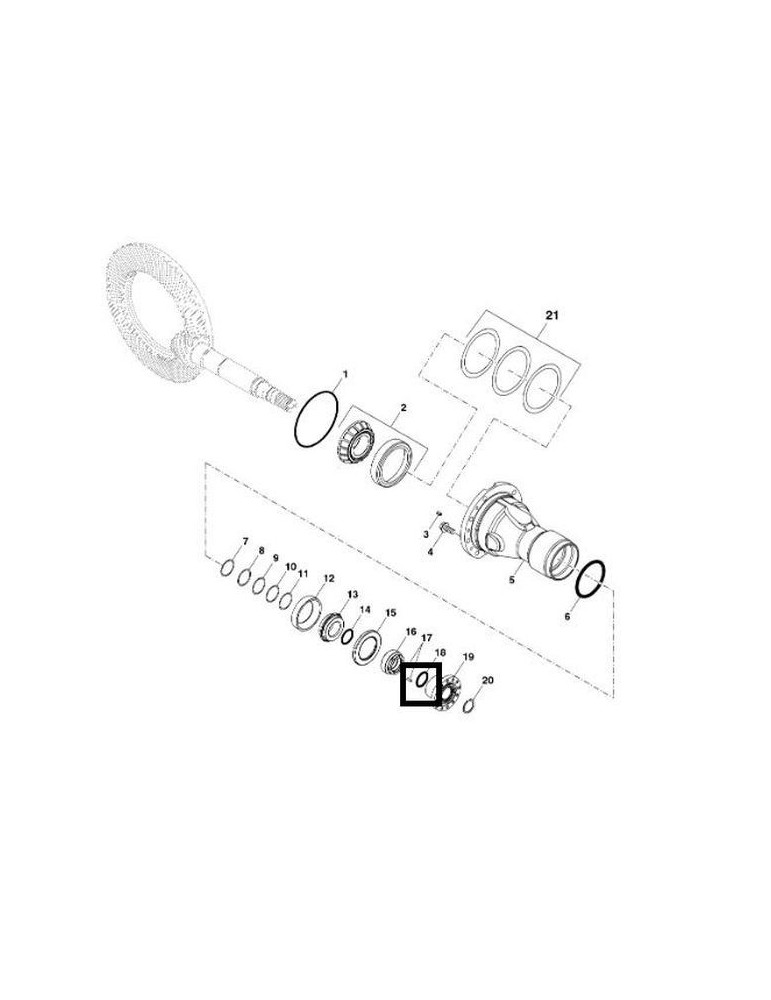 John Deere O-Ring P50631