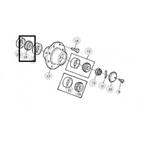 John Deere Con Rulment JD8952