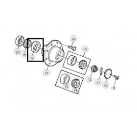 John Deere Cupa Rulment JD8258