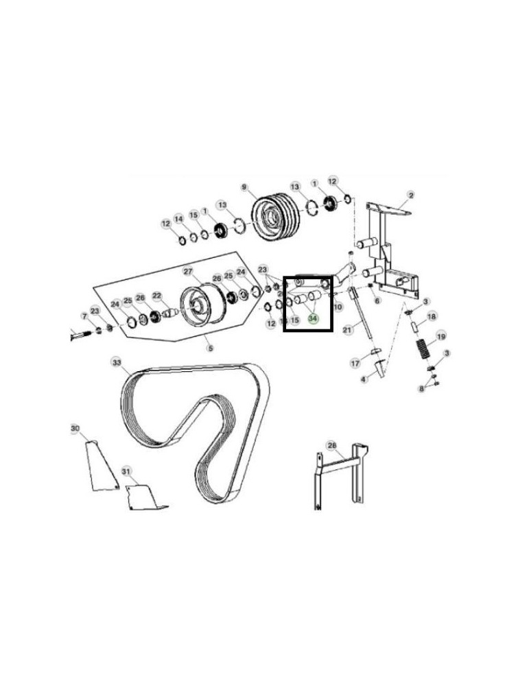 John Deere Bucsa H220099