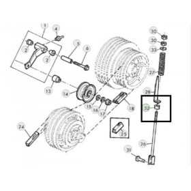 John Deere Bucsa H129207
