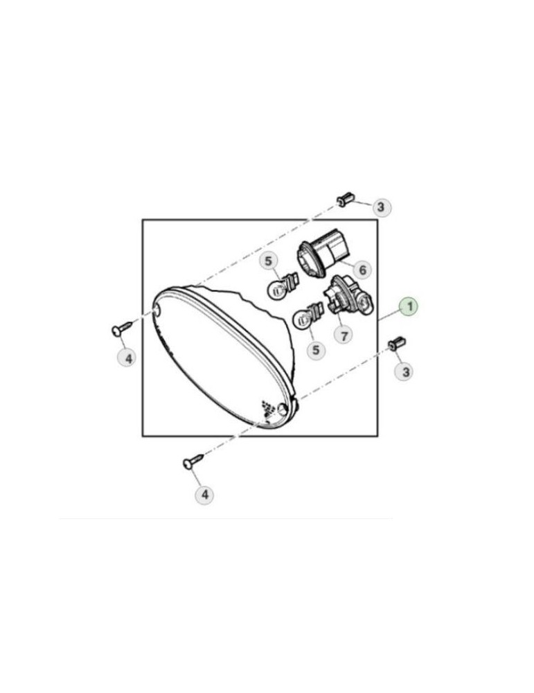 John Deere Stop AL215076