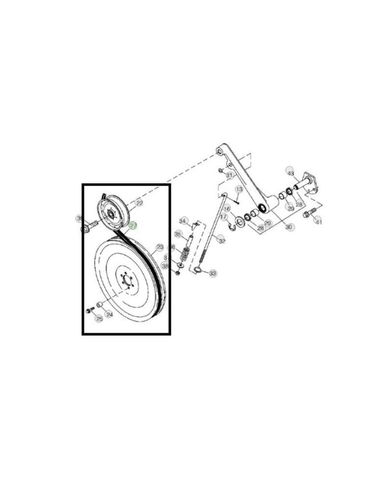 John Deere Set Curele AH150678