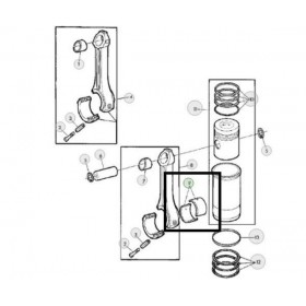 John Deere Cuzinet Biela R1 AR73278