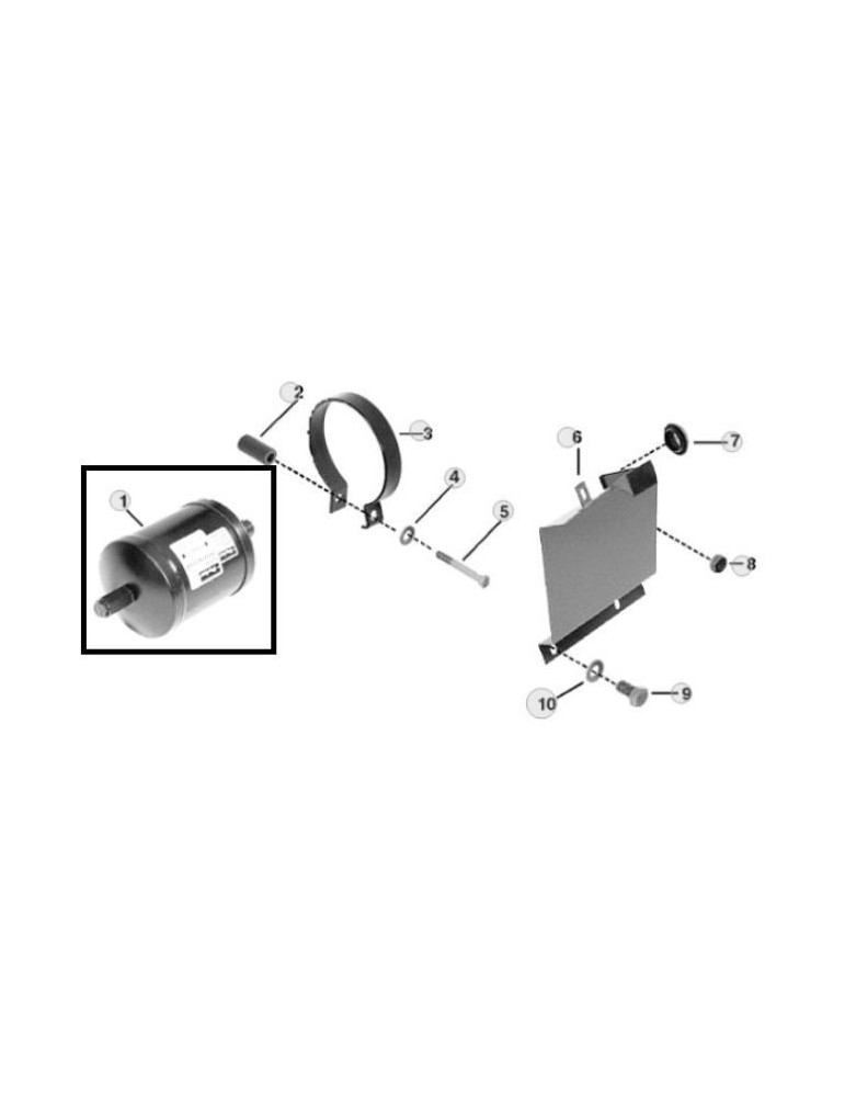 John Deere Uscator Filtru RE576834