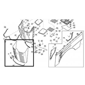 John Deere Plasa Capota R341257