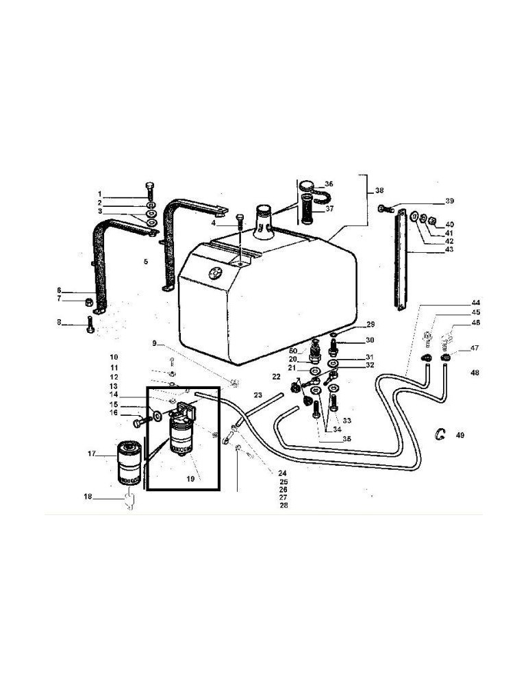 Laverda Filtru Combustibil 323271500