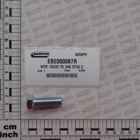 SCREW 12X35 TE UNI 5739 Z.