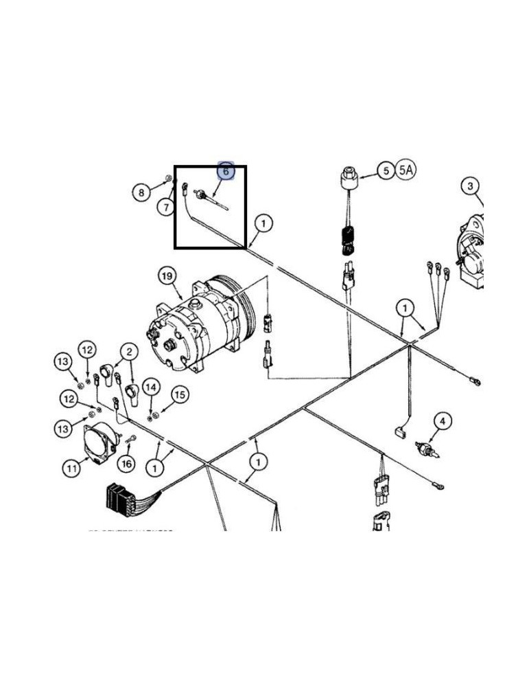 Case IH Senzor 279476A1