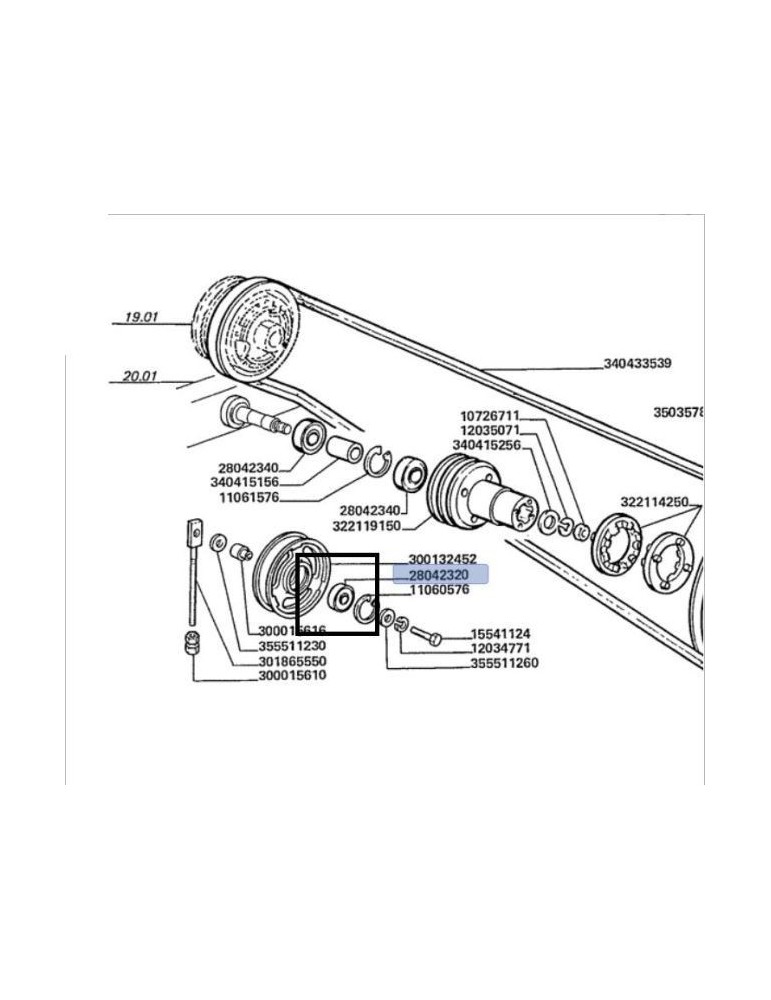 Laverda Rulment 28042320