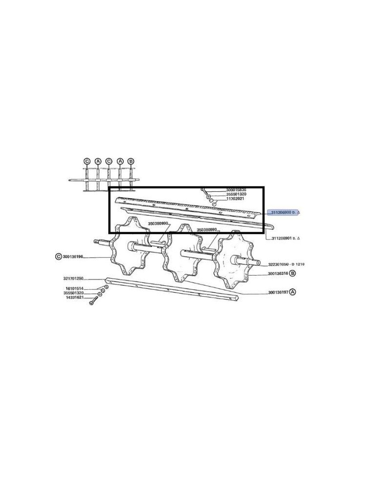 Laverda Set Sine Toba 311206900