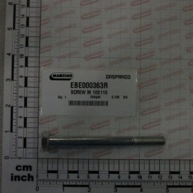 SCREW M 10X110