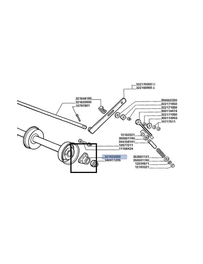 Laverda Suport 321833550