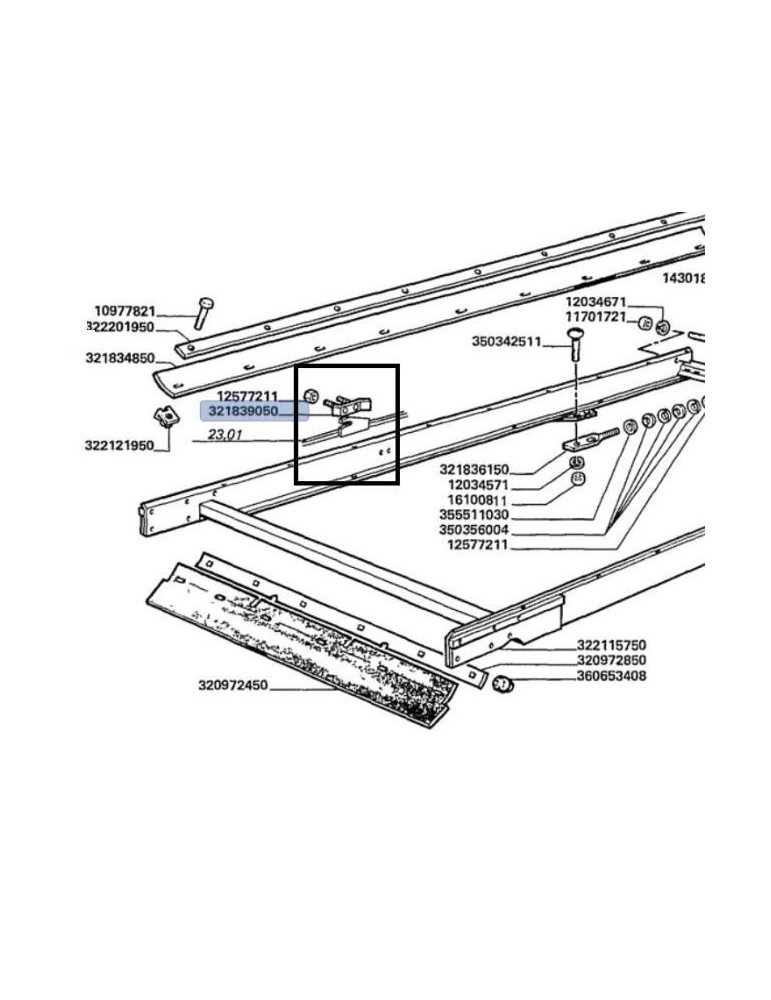 Laverda Suport 321839050