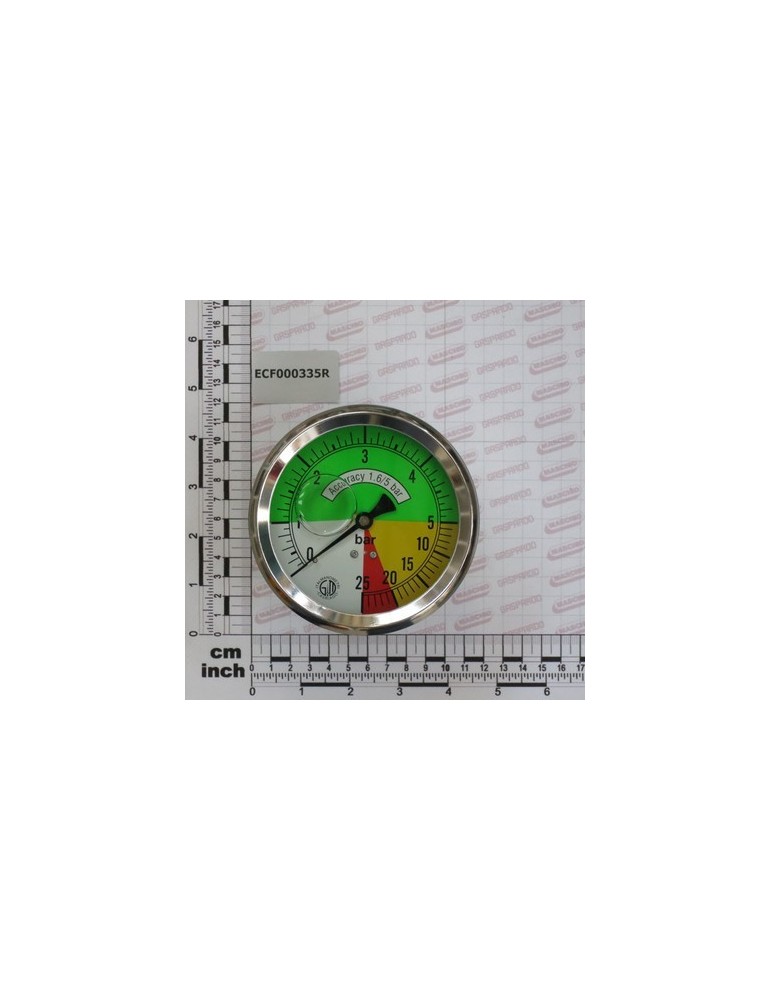 GAUGE D.100 ISO 25BAR POS.1 /