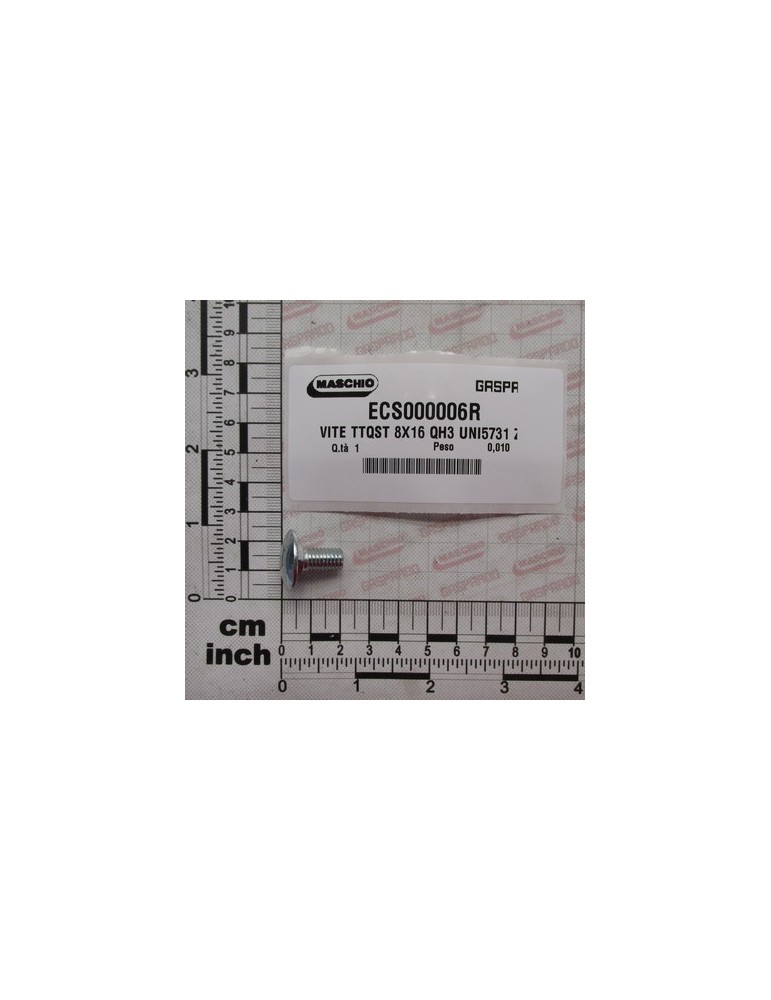 SCREW 8X16 QH3 UNI5731 ZB