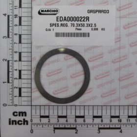 SPACER 70.3X50.3X2.5