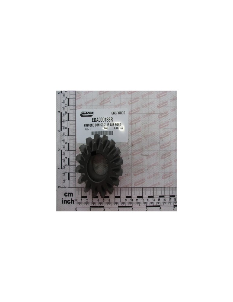 BEVEL PINION GEAR Z 16 GIR FON
