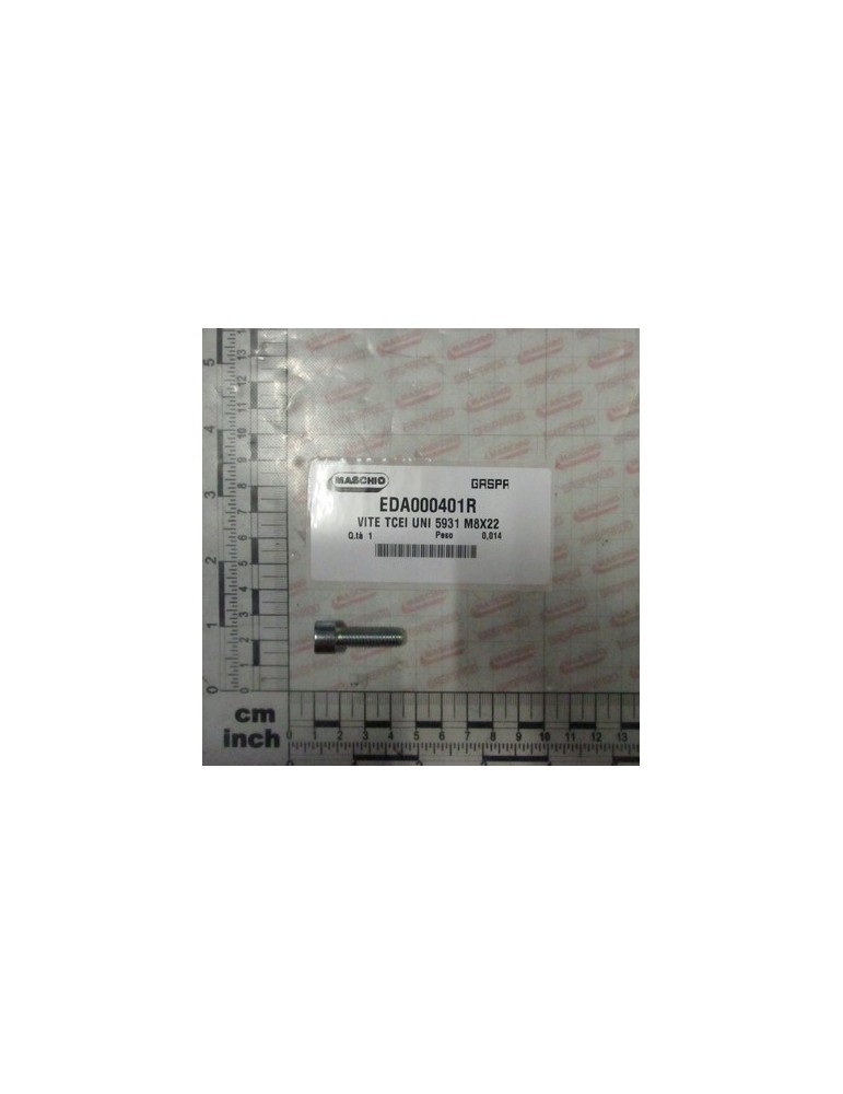 SCREW TCEI UNI 5931 M8X22