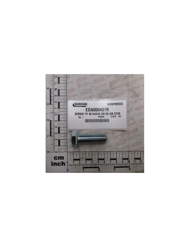 SCREW TF M14X045 ZN 88 UN 5739