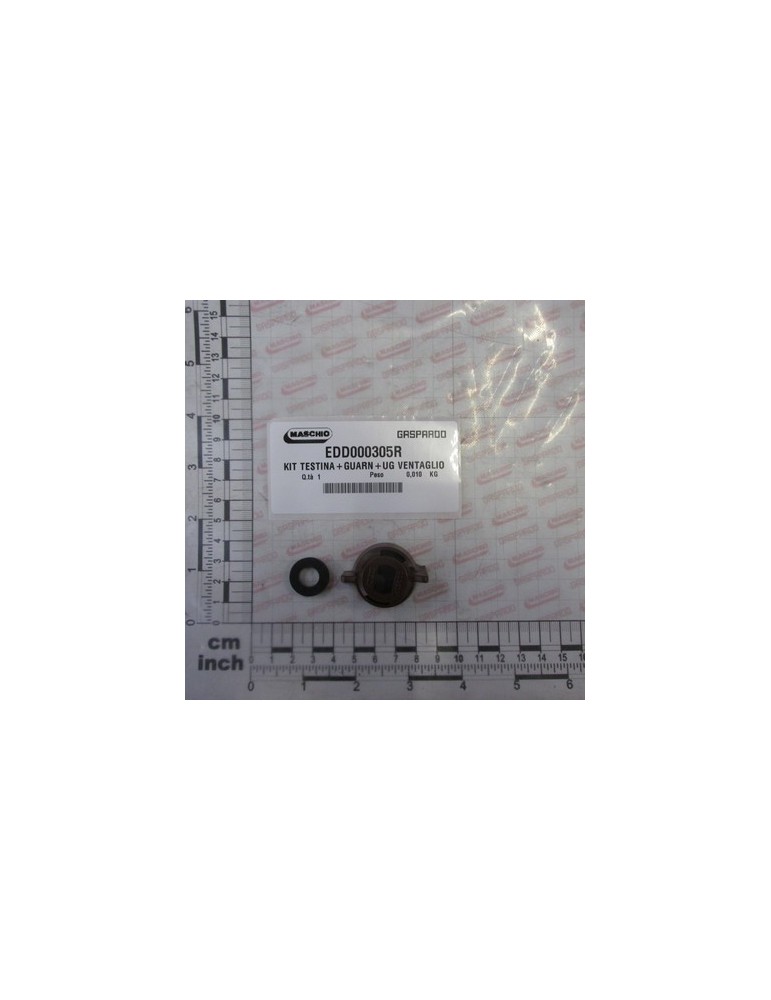 KIT HEAD+SEALS+NOZZLE FAN 110Â°