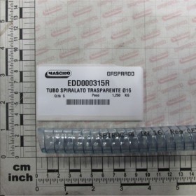 TRASPARENT SPIRAL TUBE Ã16