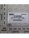 SCREW DIN 933 8.8 M5X12 ZN