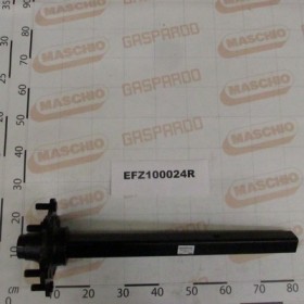 CARRIAGE WHEEL AXLE