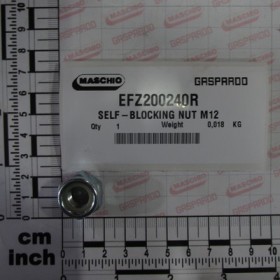 SELF-BLOCKING NUT M12