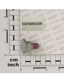 KNIFE SCREW M12X15