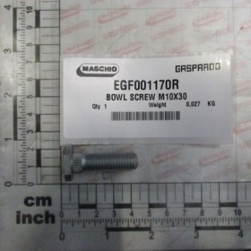 BOWL SCREW M10X30