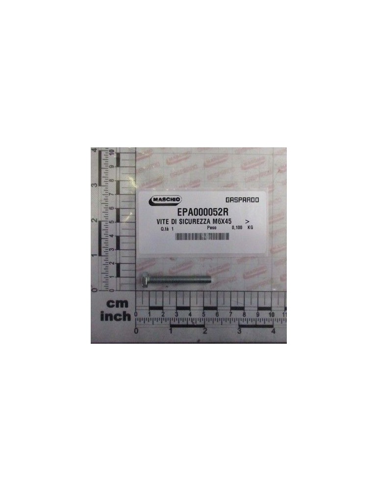 Maschio Gaspardo SURUB SIGURANTA M6X45 EPA000052R