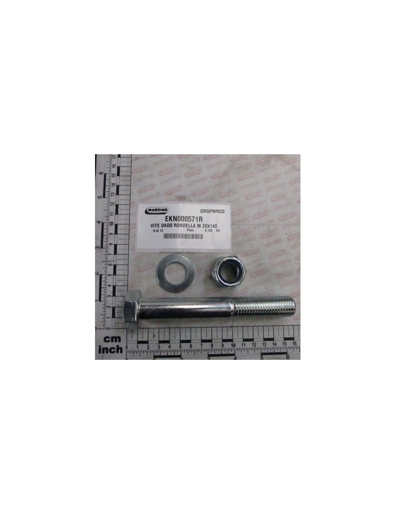 SCREW NUT WASHER M 20X140