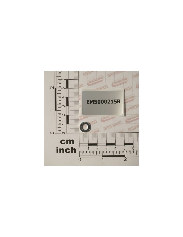 FLAT WASHER M 6- 6,3X12X1,6