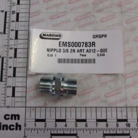 NIPPLES 3/8 ZN ART.A012-G06