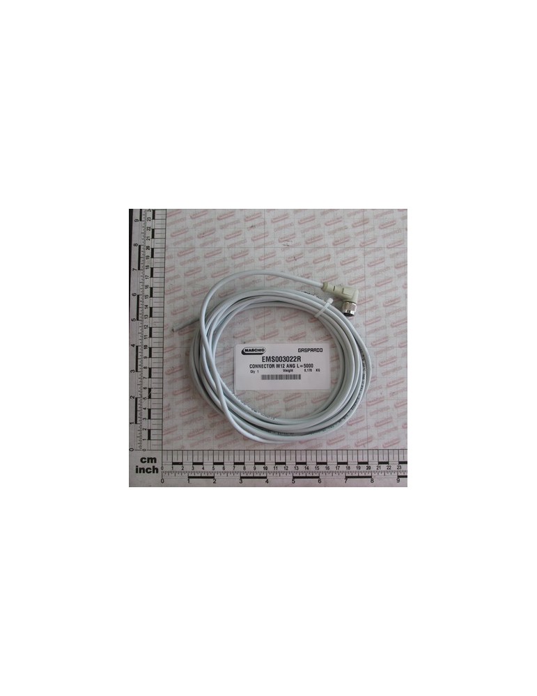 CONNECTOR M12 ANG L-5000