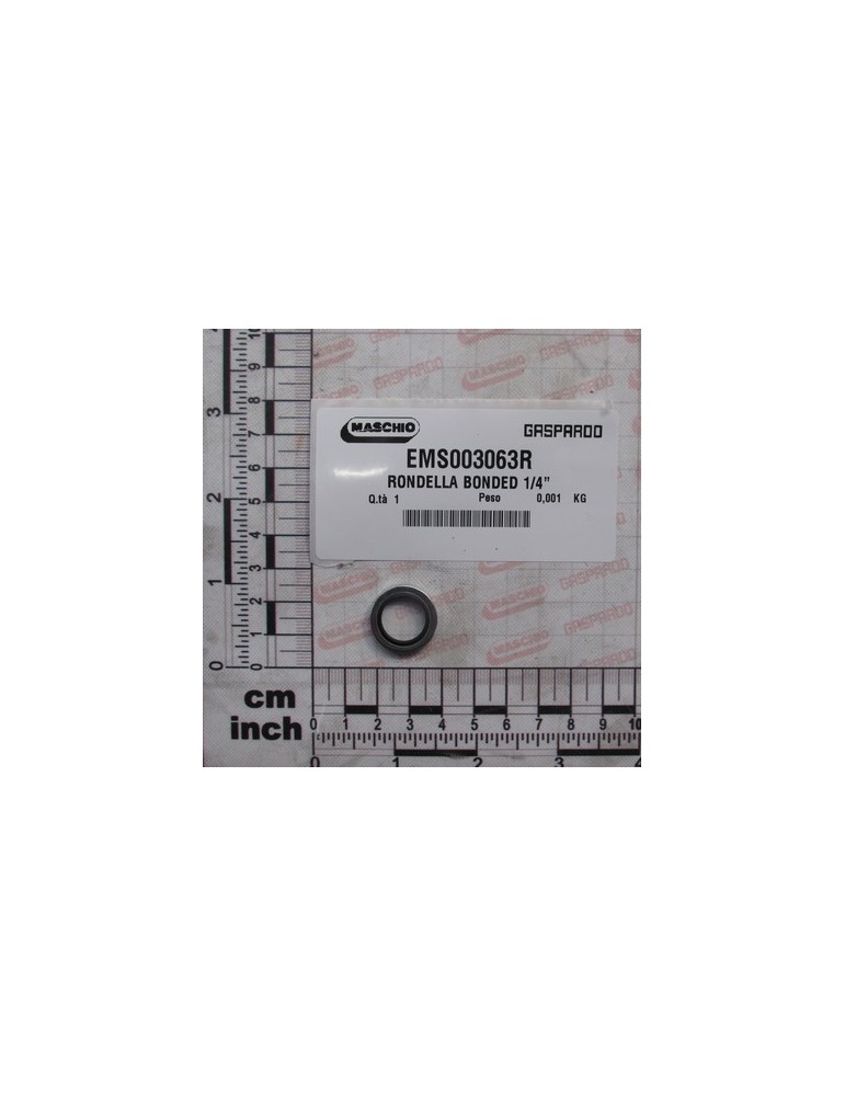 BONDED WASHER 1/4\"