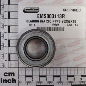 BEARING INA 205 NPPB 25X52X15
