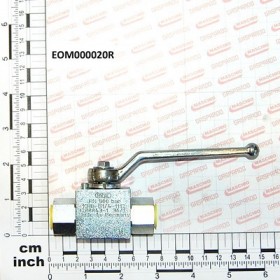 VALVE TAP1/4\"2VIE LEVER