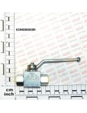VALVE TAP1/4\"2VIE LEVER
