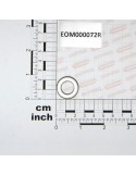 WASHER FLAT DM12 INOX UNI65