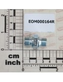 JOINT DOUBLE SCREW 1/4\"-1/4\"