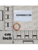 WASHER FLAT 1/4\" RAME
